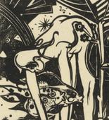 Heinrich Campendonk. The Fairytale (Das M&auml;rchen). (1916)