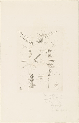 Vasily Kandinsky. Fourth Annual Print for the Kandinsky Society (Vierte Jahresgabe f&uuml;r die Kandinsky-Gesellschaft). 1929