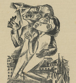 Conrad Felixm&uuml;ller, A. Krapp. Die Aktion, vol. 9, no. 26/27. July 5, 1919