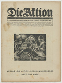 Oskar Birckenbach, R&uuml;diger Berlit. Die Aktion, vol. 9, no. 33/34. August 23, 1919