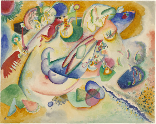 Vasily Kandinsky. Improvisation. (c. 1914)