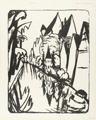 Erich Heckel. T&uuml;bingen. 1920