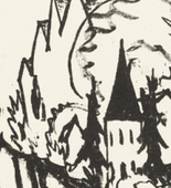 Erich Heckel. T&uuml;bingen. 1920