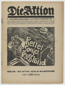 Conrad Felixm&uuml;ller, Georg Arndt. Die Aktion, vol. 10, no. 21/22. May 29, 1920