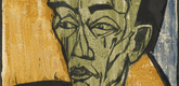 Erich Heckel. Portrait of a Man (M&auml;nnerbildnis). (1919)