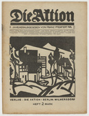 R&uuml;diger Berlit, Georg Arndt, Conrad Felixm&uuml;ller. Die Aktion, vol. 10, no. 25/26. June 26, 1920