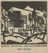 R&uuml;diger Berlit, Georg Arndt, Conrad Felixm&uuml;ller. Die Aktion, vol. 10, no. 25/26. June 26, 1920