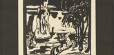 Vasily Kandinsky. Rock (Membership Card for the New Artists' Association Munich) [Felsen (Mitgliedskarte f&uuml;r die Neue K&uuml;nstlervereinigung M&uuml;nchen)]. (1908-1909)