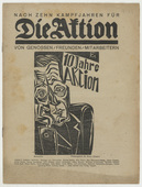 Conrad Felixm&uuml;ller, Grete R&uuml;hle, Georg Tappert. Die Aktion, vol. 11, no. 7/8. February 19, 1921