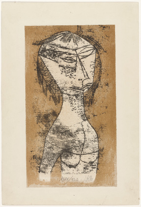 Paul Klee. Saint of the Inner Light (Die Heilige vom innern Licht) from the portfolio New European Graphics, 1st Portfolio: Masters of the State Bauhaus, Weimar (Neue europ&auml;ische Graphik, 1. Mappe: Meister des Staatlichen Bauhauses in Weimar), 1921. 1921