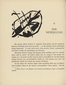 Vasily Kandinsky. Rider Motif in Oval Form (Reitermotiv in ovaler Form (headpiece, page 10) from &Uuml;ber das Geistige in der Kunst (Concerning the Spiritual in Art). 1911