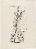 Paul Klee. Comedy of Birds (Vogelkom&ouml;die) for the portfolio 25 Original Lithographs by the Munich New Secession (25 Original-Lithographien der M&uuml;nchener Neuen Secession). 1918
