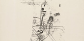 Paul Klee. Comedy of Birds (Vogelkom&ouml;die) for the portfolio 25 Original Lithographs by the Munich New Secession (25 Original-Lithographien der M&uuml;nchener Neuen Secession). 1918