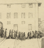 Adolf Ferdinand Schinnerer. Churchgoers (Kirchg&auml;nger). (1910)
