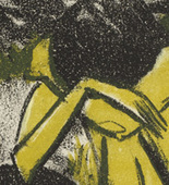 Otto Mueller. Two Girls in the Dunes at Sylt (Zwei M&auml;dchen in den D&uuml;nen, Sylt). (1920-1924)