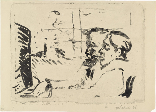 Max Pechstein. With Four Hands (Vierh&auml;ndig). 1908