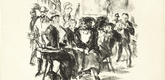 Max Beckmann. The Caf&eacute; Admiral (Admiralscaf&eacute;). (1911, dated 1912, published c. 1917)