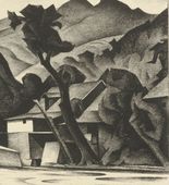 Alexander Kanoldt. Mill II (Die M&uuml;hle II). 1923