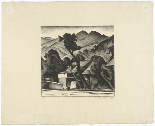 Alexander Kanoldt. Mill II (Die M&uuml;hle II). 1923