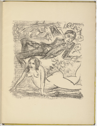 Max Pechstein. Untitled (plate, facing page 28) from Die Saml&auml;ndische Ode (The Samland Ode). 1918 (executed 1917)