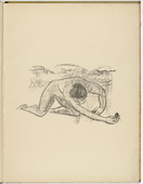 Max Pechstein. Untitled (plate, folio following title page) from Die Saml&auml;ndische Ode (The Samland Ode). 1918 (executed 1917)