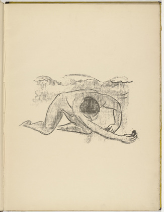 Max Pechstein. Untitled (plate, folio following title page) from Die Saml&auml;ndische Ode (The Samland Ode). 1918 (executed 1917)