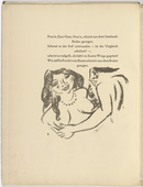 Max Pechstein. Untitled (in-text plate, page 8) from Die Saml&auml;ndische Ode (The Samland Ode). 1918 (executed 1917)