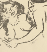 Max Pechstein. Untitled (in-text plate, page 8) from Die Saml&auml;ndische Ode (The Samland Ode). 1918 (executed 1917)