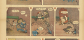 Lyonel Feininger. Kin-der-Kids: Sherlock Bones Shows that He is a Very Clever Dachshund from The Chicago Sunday Tribune. (October 7) 1906
