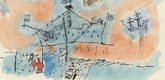 Lyonel Feininger. Untitled. (1950)