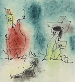 Lyonel Feininger. Untitled. 1952