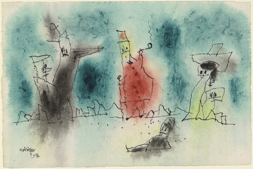 Lyonel Feininger. Untitled. 1952