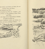 Max Pechstein. Untitled (in-text plate, page 32) from Die Saml&auml;ndische Ode. 1918 (executed 1917)