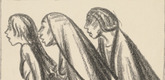Ernst Barlach. Singing Girls (Singende M&auml;dchen). (1924)