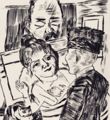 Max Beckmann. The Fur Cap (Die Pelzm&uuml;tze). (1923)
