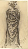 Ernst Barlach. The Hornblower (Der Hornbl&auml;ser). 1927