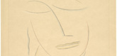 Alexei Jawlensky. Head VI (Kopf VI) from the portfolio Heads (K&ouml;pfe). (1922)