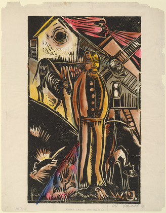 Walter Jacob. The Peasant (Der Bauer). 1919