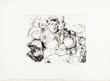 Max Beckmann. Declaration of War (Die Kriegserkl&auml;rung). 1914