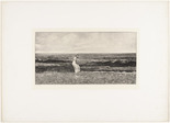 Max Klinger. By the Sea (Am Meer) (plate II) from Intermezzos, Opus IV (Intermezzi, Opus IV). (first published 1881)