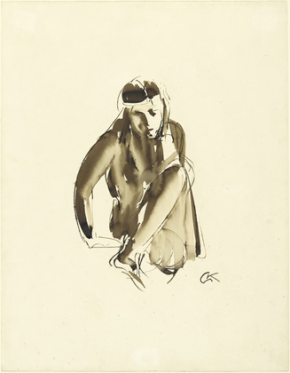 Georg Kolbe. Dancer (T&auml;nzerin). (c. 1918)