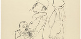 George Grosz. Dissonant Flute (Verstimmte Fl&ouml;te). (1922)