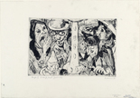 Max Beckmann. Street II (Strasse II). (1916-17), dated 1917