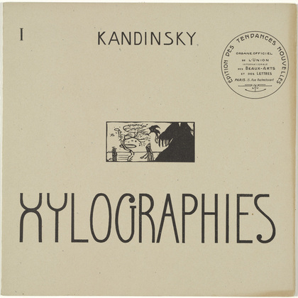 Vasily Kandinsky. Xylographies (Xylographs). 1909 (prints executed 1907)