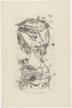 Paul Klee. Saint of the Inner Light (Die Heilige vom innern Licht) for the portfolio New European Graphics, 1st Portfolio: Masters of the Staatliches Bauhaus, Weimar (Neue europ&auml;ische Graphik, 1. Mappe: Meister des Staatlichen Bauhauses in Weimar). 1921