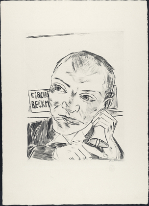 Max Beckmann. Annual Fair (Jahrmarkt). (1921, published 1922)