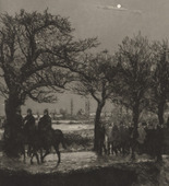 Max Klinger. March Days III (M&auml;rztage III) from Dramas, Opus IX (Dramen, Opus IX). (first published 1883)