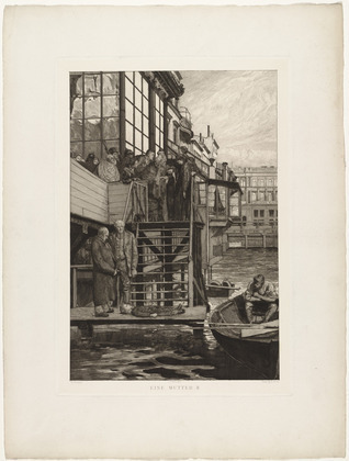 Max Klinger. A Mother II (Eine Mutter II) from  Dramas, Opus IX (Dramen, Opus IX). (first published 1883)