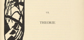 Vasily Kandinsky. Vignette next to "Theory" ("Theorie") (headpiece, page 81) from &Uuml;ber das Geistige in der Kunst (Concerning the Spiritual in Art). 1911