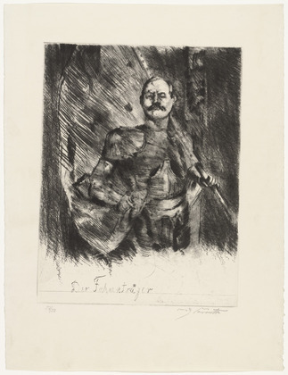 Lovis Corinth. Standard Bearer (Die Fahnentr&auml;ger). (1919, published 1920)